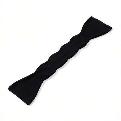 Blackout Weighted Travel Sleep Eye Mask, Portable - 7