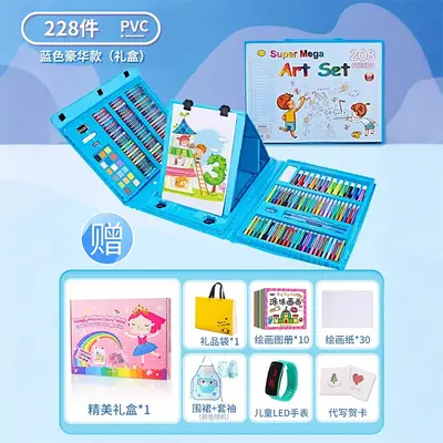 Aquarellstift-Set, 208 Teile für Kinderkunstprojekte - 13