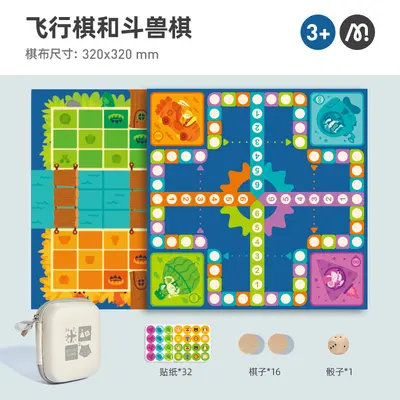 Mideer 32-in-1 Cognitive Board Game, Educational Card Game - 11