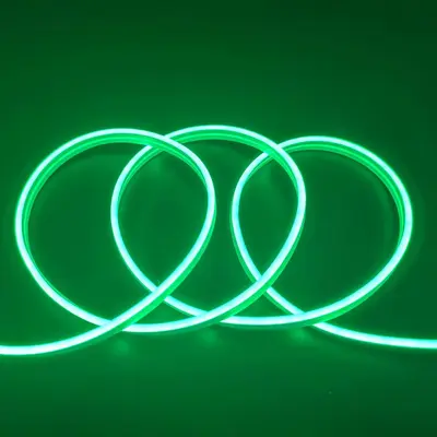 LED Silikon Neon Işık Şeridi 12V Esnek Süper Yüksek Parlaklık Dış Mekan Su Geçirmez Reklam Tabelası Şekil Yazı Yumuşak Işık Şeridi - 11