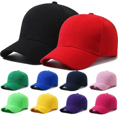 Kappe mit Spezialdruckleuchttafel Kappe Erwachsenen-Baseballkappe Custom-Kappe Arbeitskappe Reine Farbe Spitzer Deckel Besticktes Logo - 1