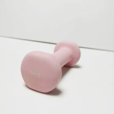 Kadınlar için plastik kaplı dambıllar, çocuklar için evde fitness ekipmanları, küçük ağırlıklı erkek kombinasyonu, ilkokul genç dambıl seti - 11