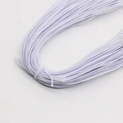 Lateks elastik ip, çap 0,8-3,5 mm, siyah beyaz ve renkli - 7