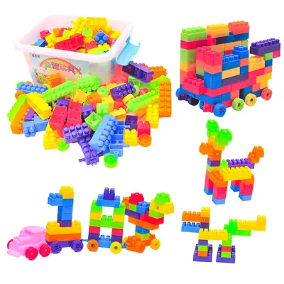 Large Particle Building Blocks Educational Toy for Toddlers, Boys and Girls - 6