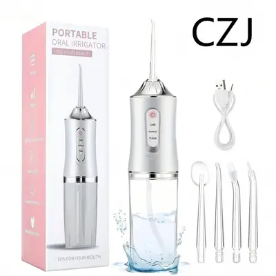 冲牙器便携式口腔洗牙器家用迷你洗牙机牙齿水牙线电动洁牙仪跨境
