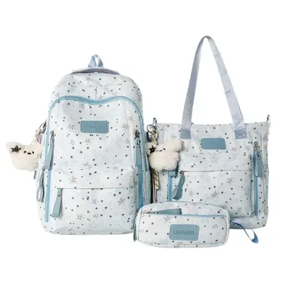 High School and College Backpack Set, 3-Piece, Large Capacity, Lightweight - 5