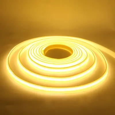 LED Ultra-Bright Selbstklebendes Lichtband 220V Treiberfrei Hochspannung wasserdicht COB Haushalts-Wohnzimmer Decken-Linearleuchte Flexible Leuchtstreifen - 7