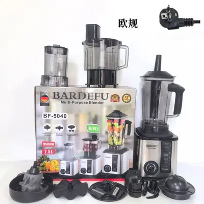 4L Blender 8in1, Paslanmaz Çelik Ticari - 9