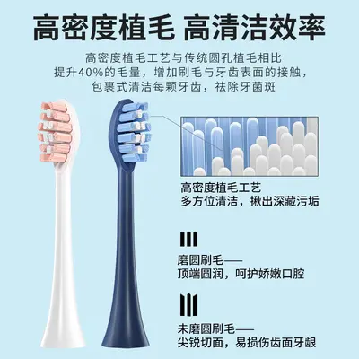 Borui F-LYCO Feike Electric Toothbrush Replacement Head, Whitening