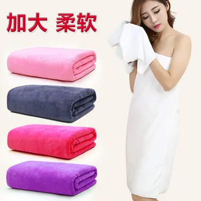 Güzellik salonu büyük banyo havluları toptan satış, ekstra büyük ve kalın, yetişkinler için emici banyo havluları, mikrofiber güzellik salonu yatak havluları