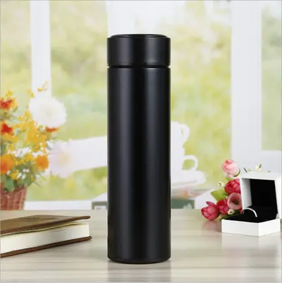 Stainless Steel Double-Wall Frosted Insulated Cup with Engraved Logo - 7