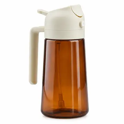 Light-Blocking 500ML Plastic Oil Sprayer Bottle for Air Fryer - 9