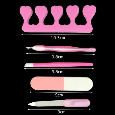 Maniküre 5-teiliges Set, Maniküre-Werkzeugsatz, fünfteiliges Set, Geschenk, kleines Maniküre-Set, grenzüberschreitende Versorgung