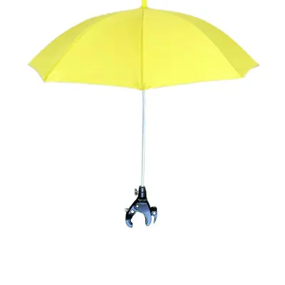 Tripod Selfie Stick Umbrella with Phone and Camera Clip, Sun and Rain Protection - 11