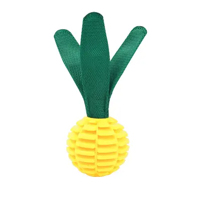 Dog Toy, Indestructible TPU Chew Ball with Squeaker and Treat Dispensing - 13