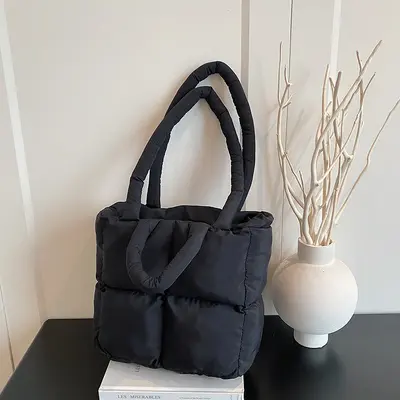 2025 Women's Armpit Bag, Soft Padded, Large-Capacity Tote - 7