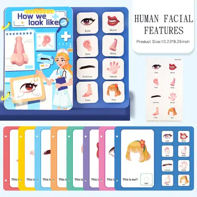 Kinderbeschäftigungsbuch mit Stickern und Abreißseiten - 9