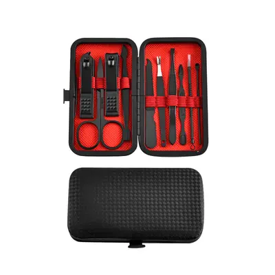 24-teiliges Nagelpflege-Set, schwarz, Premium-Qualität - 9