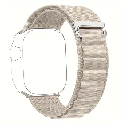 Nylon Loop Band with C-Clasp for Apple Watch Series 12/11 - 10