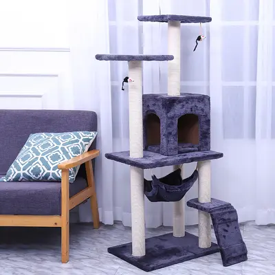 现货批发定Z加工代发宠物用品猫猫玩具猫爬架猫抓板猫树猫窝23S - 11