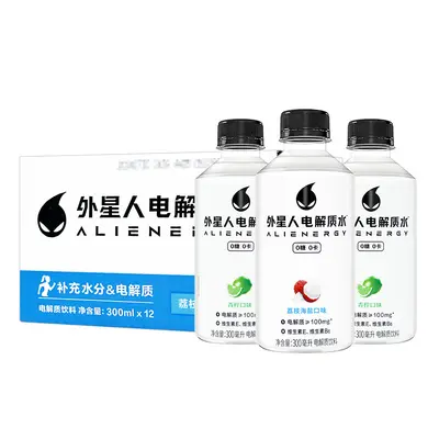 Alien Electrolyte Water, Zero Sugar, 300ml x 12 Bottles - 6