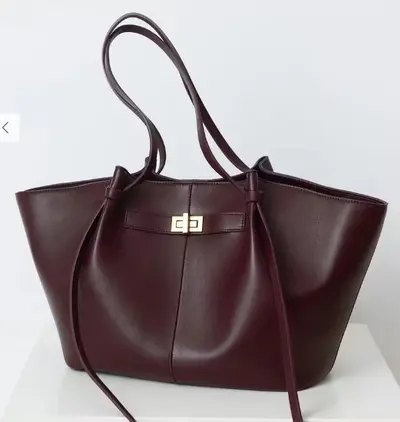Large-Capacity Tote Bag, Bat-Shaped Wing Handbag - 9