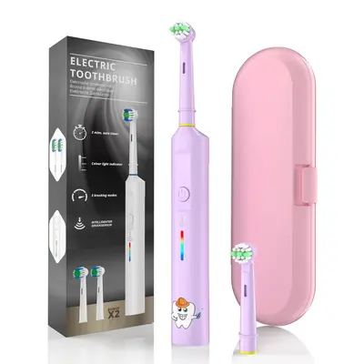 Amazon Cross-Border Wholesale 360 Rotating Electric Toothbrush for Children 3-6-12 Years Rechargeable Adult Student Style - 9