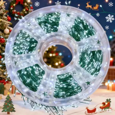 LED-Kupferdraht-Weihnachtslichterkette, dekorativ - 11