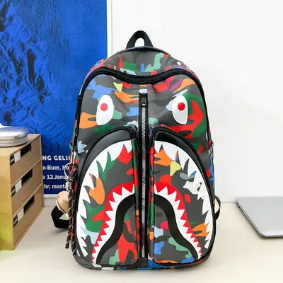Persönlicher Stil Rucksack, großvolumig, modisch, Studentenrucksack - 9