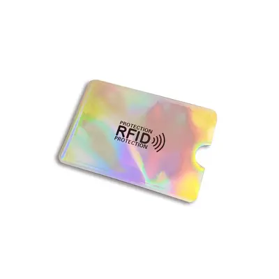 Aluminum Foil RFID Card Sleeve, Anti-Degaussing and Anti-NFC