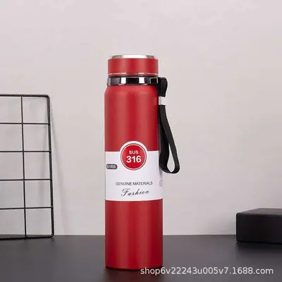 Large Capacity Stainless Steel Insulated Water Bottle Outdoor Sports - 9