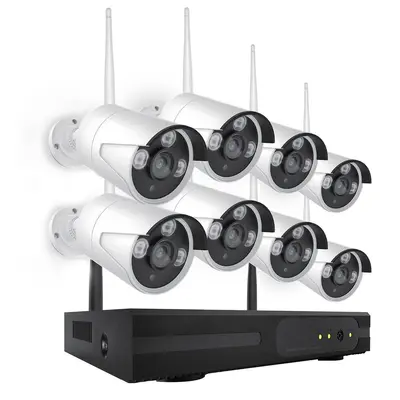 Acarte güçlü ev kablosuz gözetim kamera seti Kablosuz CCTV Sistemi Kiti
