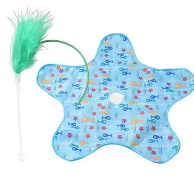 Automatic Interactive Cat Toy, Pentagram Star Design, Smart Self-Play - 7