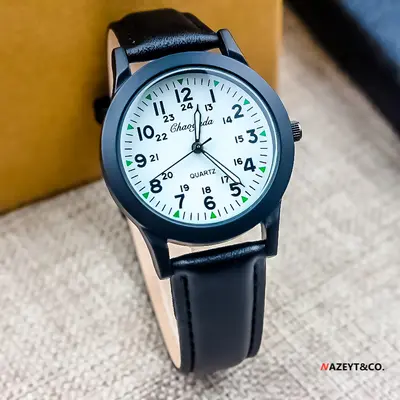 Su geçirmez erkek öğrenci kol saati, aydınlık saat - 12