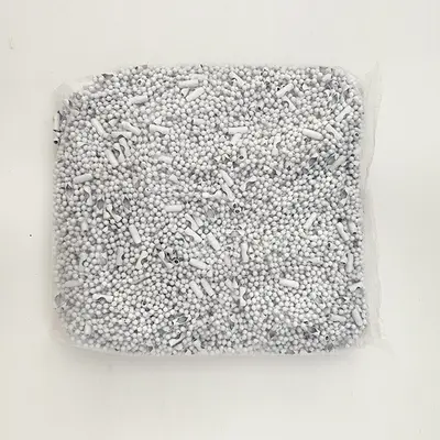 Makronenfarbene lackierte Rundperlenkette, DIY-Schmuckmaterial - 8