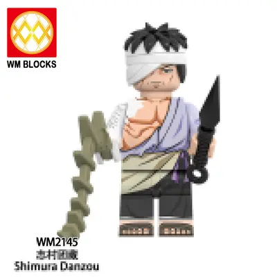 WM6112 Anime-Serie Lern-Bausteine mit Minifiguren - 8