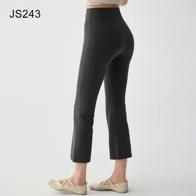 Damen Yogahose mit Mikro-Flare, Sommer, 7/8-Länge - 8
