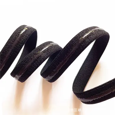 Renkli polyester silikon kaymaz elastik bant, 1 cm, ışıklı kol bandı - 11