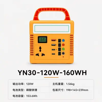 220V tragbares Outdoor-Stromaggregat, große Kapazität - 9