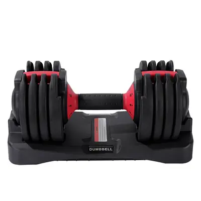 9 Seviye Ayarlanabilir İç Dönerli Kavrama Dumbbells Seti 11.5 kg Orta Ayarlı 25 lb Çapraz Sınır - 6