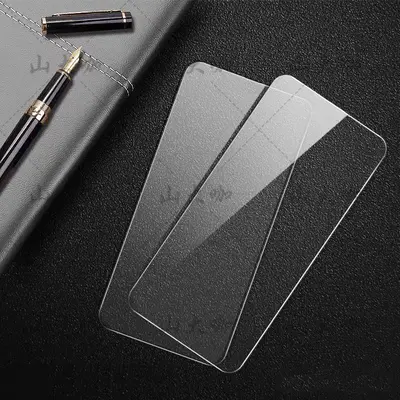 Gehärtete Displayschutzfolie für Apple iPhone 14 Pro Max, Halbbildschirm-Schutz, 15/16 Pro, Glas, hochauflösende Folie, 17, iPhone