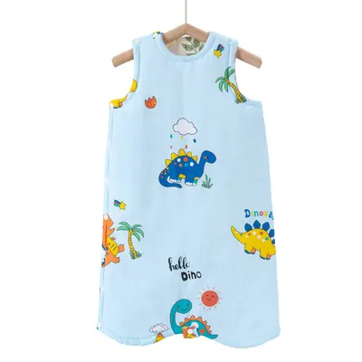 Baby Sleeping Bag, Pure Cotton, Thick Quilted, Sleeveless