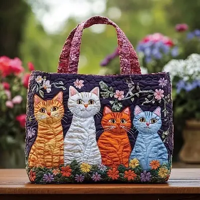 3D Printed Women's Handbag, Large Capacity Tote Bag - 13