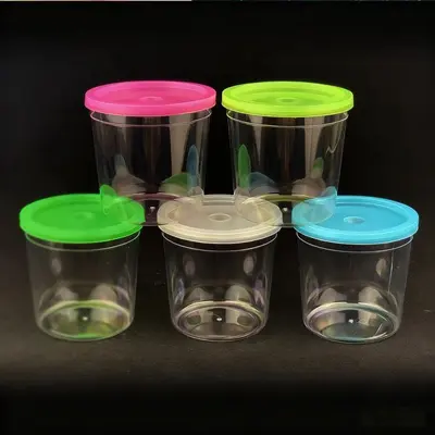 Transparentes Kunststoff-Betta-Aquarium Schildkrötenbecken - 8
