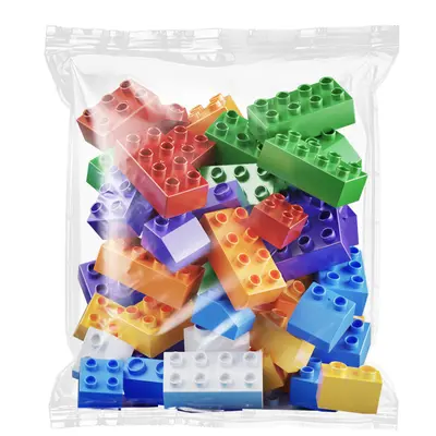 Slide Toy Compatible with Large Building Blocks, for Children - 6