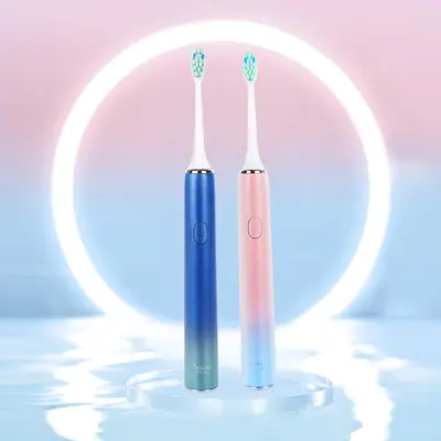 BR-X7 USB Şarjlı Sonik Elektrikli Diş Fırçası, 5 Kademe, Yumuşak Kıl - 4