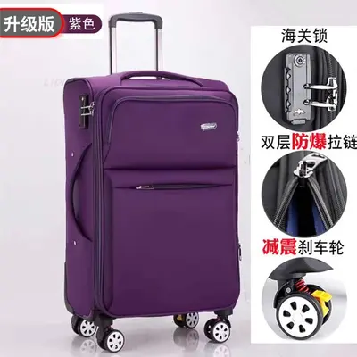 Übergroße 60-Zoll-Leinwand-Reisetasche, Oxford-Stoff, Rollen