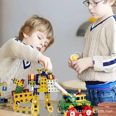 Eğitici Yapı Blokları 3-6 Yaş, Taşınabilir Paket - 3