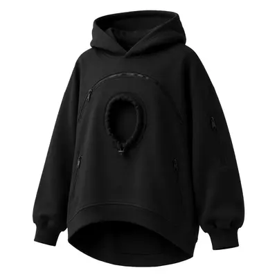 Women's Hooded Zip-Up Fleece-Lined Sweatshirt with Pocket - 7