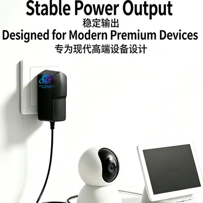 12V 1A power adapter 3V-15V surveillance equipment compatible